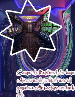 Casino de montrond les jackpots